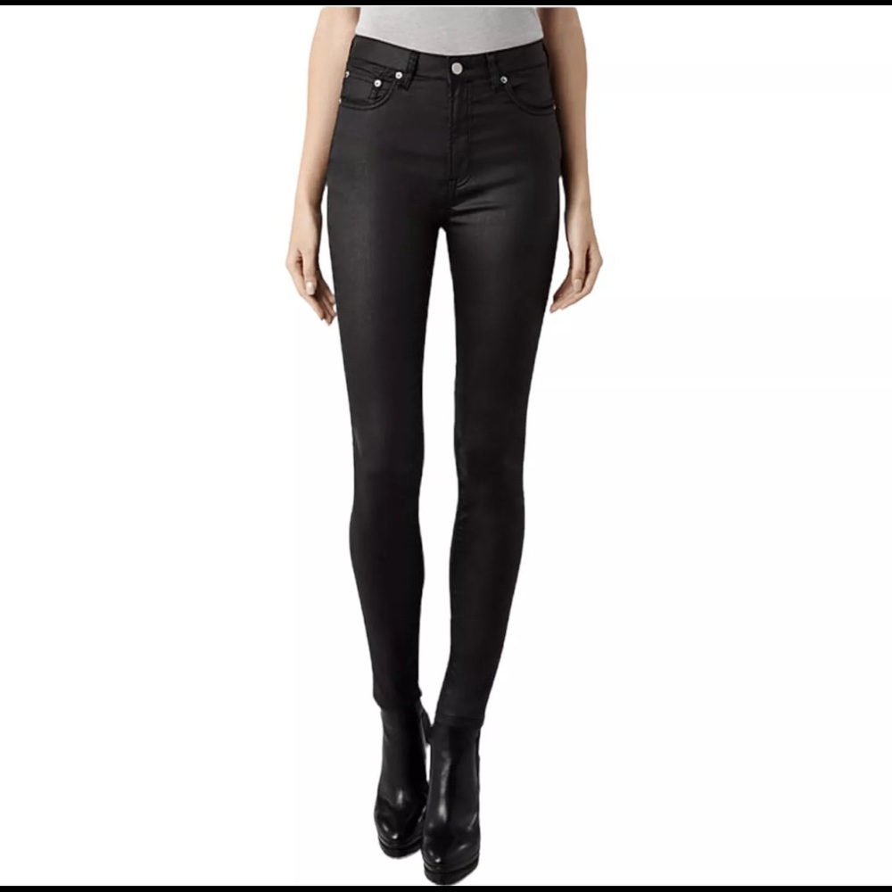 ALL SAINTS SPITALFIELDS STILT HIGH RISE JEANS